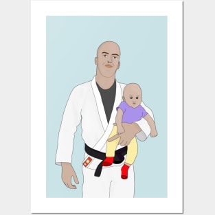 Jiu Jitsu Dad Posters and Art